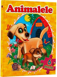 картинка Animalele 6 puzzle magazinul BookStore in Chisinau, Moldova