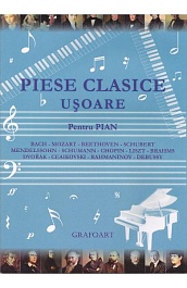 картинка Piese clasice usoare pentru pian magazinul BookStore in Chisinau, Moldova