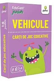картинка Carti de joc educative. Vehicule. EduCard Junior magazinul BookStore in Chisinau, Moldova