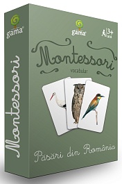 картинка Carti de joc Montessori. Pasari din Romania. Vocabular magazinul BookStore in Chisinau, Moldova