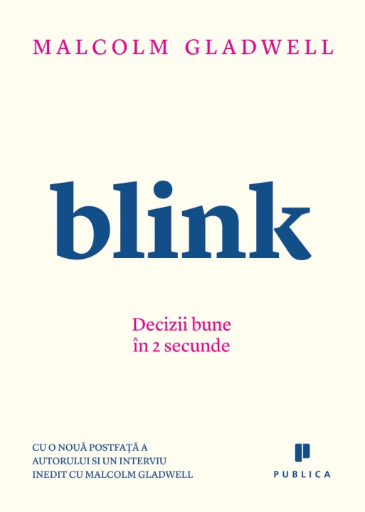 Blink. Decizii bune in 2 secunde