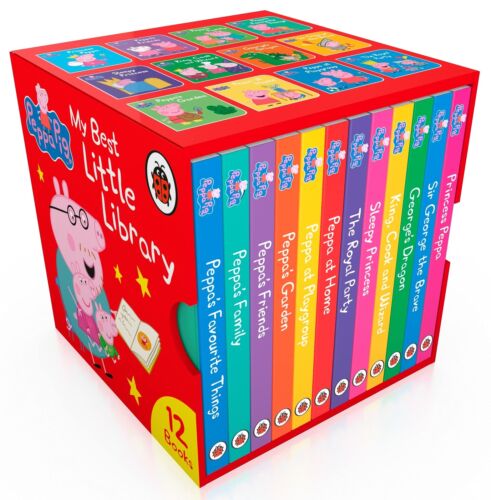 Peppa Pig My Best Little Library 12 Books