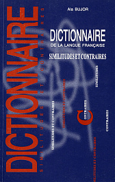 картинка Dictionar de sinonime - antonime al limbii franceze magazinul BookStore in Chisinau, Moldova