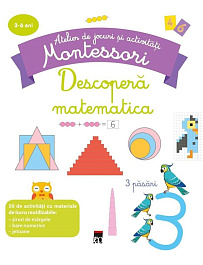 картинка Descopera matematica. Atelier de jocuri si activitati Montessori magazinul BookStore in Chisinau, Moldova