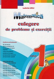 картинка Matematica cl.1. Culegere de probleme si exercitii magazinul BookStore in Chisinau, Moldova