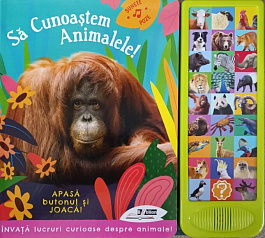 картинка Carte sonora. Sa cunoastem animalele magazinul BookStore in Chisinau, Moldova