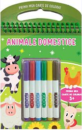 картинка Animale domestice 3+ (cu carioci) magazinul BookStore in Chisinau, Moldova