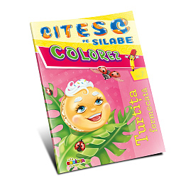 картинка Citesc pe silabe. Colorez. Turtita fermecata. Vol.7 magazinul BookStore in Chisinau, Moldova