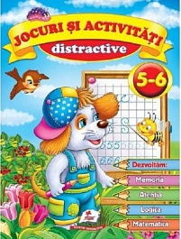 картинка Jocuri si activitati distractive 5-6 ani magazinul BookStore in Chisinau, Moldova