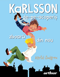 картинка Karlsson de-pe-acoperis zboara din nou magazinul BookStore in Chisinau, Moldova