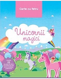 картинка Unicornii magici. Carte cu fetru magazinul BookStore in Chisinau, Moldova