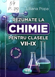 картинка Rezumate la Chimie pentru clasele7-9 magazinul BookStore in Chisinau, Moldova