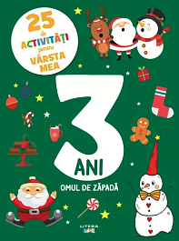 картинка 25 de activitati pentru varsta mea 3 ani. Omul de zapada magazinul BookStore in Chisinau, Moldova