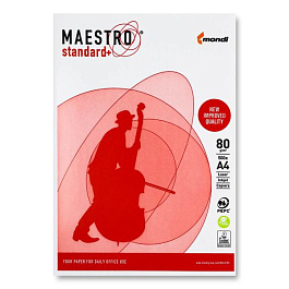 картинка A4 Maestro Standart Plus- hirtie p/u imprimanta A4 80gr, 500file magazinul BookStore in Chisinau, Moldova