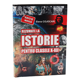 картинка Rezumate la Istorie pentru clasele 10-12 magazinul BookStore in Chisinau, Moldova