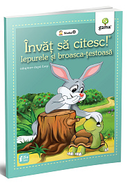 картинка Invat sa citesc! Iepurele si broasca-testoasa. Nivelul 0 magazinul BookStore in Chisinau, Moldova