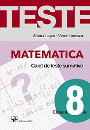 картинка Matematica cl.8. Caiet de teste sumative magazinul BookStore in Chisinau, Moldova