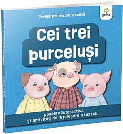 картинка Cei trei purcelusi. Povesti pentru citire activa magazinul BookStore in Chisinau, Moldova