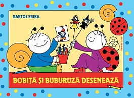 картинка Bobita si Buburuza deseneaza magazinul BookStore in Chisinau, Moldova