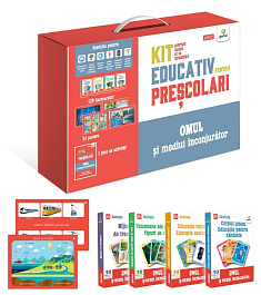 картинка Kit educativ pentru prescolari. Omul si mediul inconjurator. 3-5 ani magazinul BookStore in Chisinau, Moldova