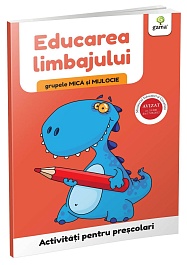 картинка Educarea limbajului. Grupa Mica si Mijlocie magazinul BookStore in Chisinau, Moldova