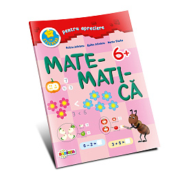 картинка Matematica 6+ cu stickere pentru apreciere magazinul BookStore in Chisinau, Moldova