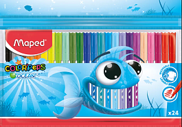 картинка Carioci MAPED Ocean, 24 culori, 845722 magazinul BookStore in Chisinau, Moldova
