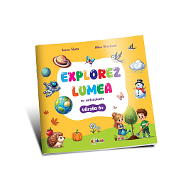 картинка Explorez lumea cu autocolante 6+ magazinul BookStore in Chisinau, Moldova