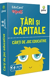 картинка Carti de joc educative. Tari si capitale. EduCard Expert magazinul BookStore in Chisinau, Moldova