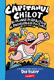 картинка Capitanul Chilot si planul prapastios al profesorului Partescu. Vol.4 magazinul BookStore in Chisinau, Moldova