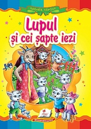 картинка Lupul si cei sapte iezi. Curcubeul basmelor magazinul BookStore in Chisinau, Moldova