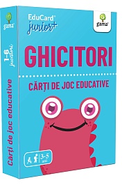 картинка Carti de joc educative. Ghicitori. EduCard Junior+ magazinul BookStore in Chisinau, Moldova