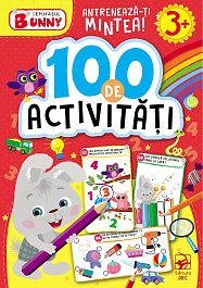 картинка Iepurasul Bunny. Antreneaza-ti mintea! 100 de activitati 3+ magazinul BookStore in Chisinau, Moldova