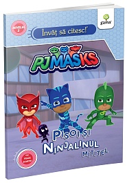 картинка PJ Masks. Invat sa citesc! Pisoi si ninjalinul mititel. Nivelul 2 magazinul BookStore in Chisinau, Moldova