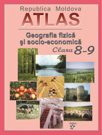 картинка Atlas cl.8-9. Geografia fizica si socio economica magazinul BookStore in Chisinau, Moldova