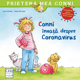 картинка Conni invata despre Coronavirus magazinul BookStore in Chisinau, Moldova