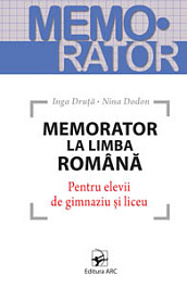 картинка Memorator la limba romana. Pentru elevii de gimnaziu si liceu magazinul BookStore in Chisinau, Moldova