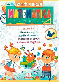 картинка Activitati prescolare. Matematica 4+ magazinul BookStore in Chisinau, Moldova