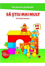 картинка Imi place la gradinita. Sa stiu mai mult. Activitati integrate. 5 - 6 ani LITERA. magazinul BookStore in Chisinau, Moldova