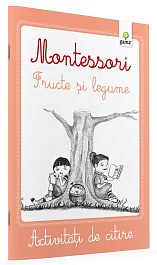 картинка Montessori. Fructe si legume. Activitati de citire magazinul BookStore in Chisinau, Moldova