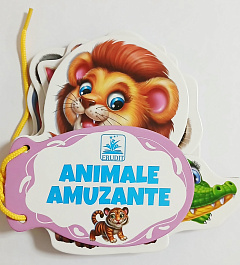 картинка Carte cu siret. Animale amuzante magazinul BookStore in Chisinau, Moldova