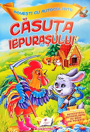 картинка Povesti cu autocolante. Casuta iepurasului magazinul BookStore in Chisinau, Moldova