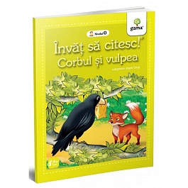 картинка Invat sa citesc! Corbul si vulpea. Nivelul 0 magazinul BookStore in Chisinau, Moldova