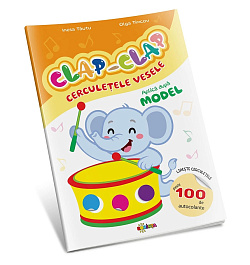 картинка Clap - Clap cerculete vesele. Aplica dupa model magazinul BookStore in Chisinau, Moldova