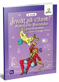 картинка Invat sa citesc! Aventurile Baronului Munchausen. Nivelul 1 magazinul BookStore in Chisinau, Moldova