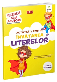 картинка Activitati pentru invatarea literelor 3-5 ani magazinul BookStore in Chisinau, Moldova