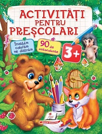 картинка Activitati pentru prescolari 3+ magazinul BookStore in Chisinau, Moldova