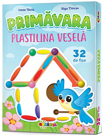 картинка Plastilina vesela. Primavara (32 fise) magazinul BookStore in Chisinau, Moldova
