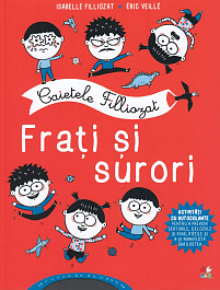 картинка Caietele Filliozat. Frati si surori. Activitati cu autocolante magazinul BookStore in Chisinau, Moldova