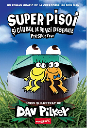 картинка Super Pisoi si clubul de benzi desenate - Perspective magazinul BookStore in Chisinau, Moldova